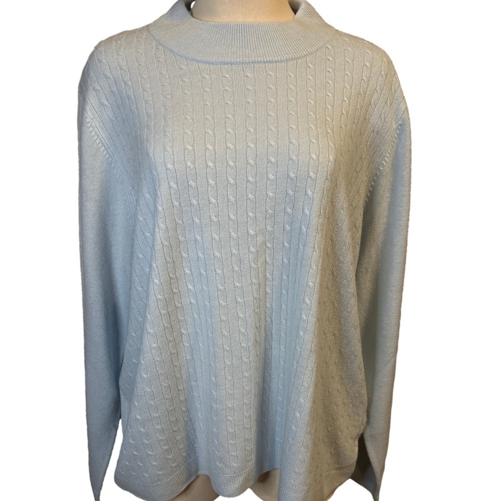 Alia Mock Neck Sweater/3X